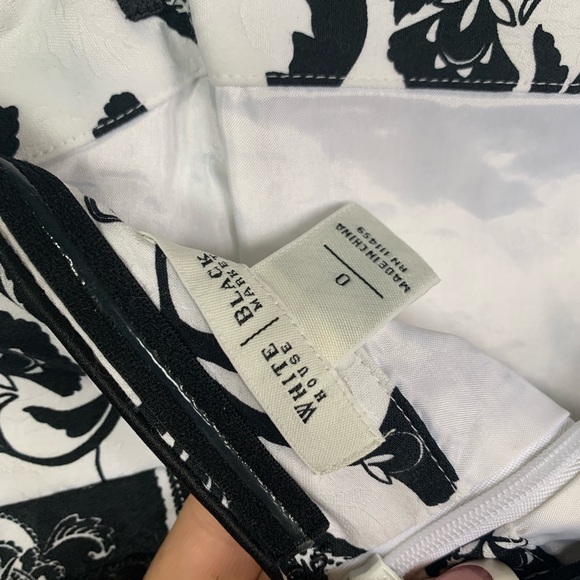 Womens black white cache dress - Picture 6 of 6